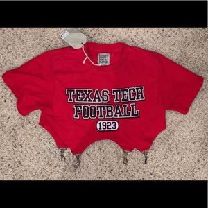 LF vintage cropped college tee